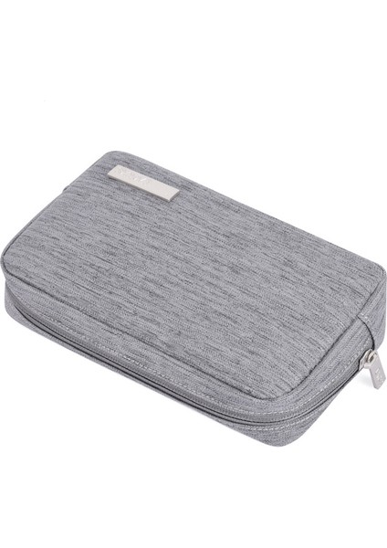 Canvasartısan L28-S11 Polyester Dijital Aksesuarlar Fermuarlı Saklama Kutusu Telefon Fare Taşıma Çantası - Açık Yeşil (Yurt Dışından) indirimleri