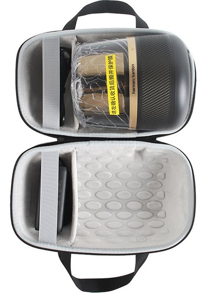 Harman Kardon Allure Essential Taşıma Çantası Bluetooth Uyumlu Hoparlör Saklama Çantası Omuz Askılı - Siyah / Gri (Yurt Dışından) indirimleri