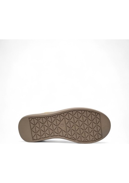 Kadın Kalın Taban Kürk Astarlı Önden Fermuarlı Bot Taba - 36