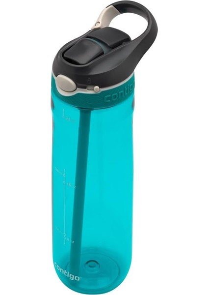 Üniseks Ashland Autospout Pipetli Büyük Bpa Içermeyen Plastik Su Şişesi Turkuaz 720 ml indirimleri