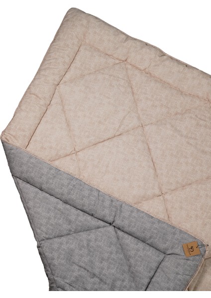 Polycotton Fırçalı Çk 195X215 Gri-Capuccino fırsatları