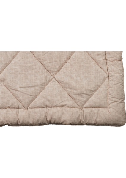 Polycotton Fırçalı Çk 195X215 Gri-Capuccino