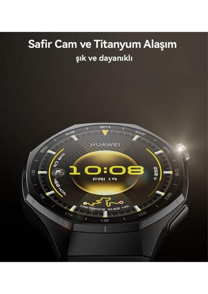 Huaweı Watch Gt 6 Pro Akıllı Saat, 21 Güne Varan Pil Ömrü, Gps Akıllı Saat, 100+ Spor Modu, Bisiklet Özelliği, Ios ve Android Uyumlu, Ekg Analizi, Sağlık...