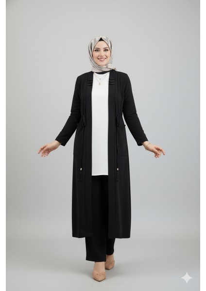 Siyah 3'lü Pantolonlu Takım fiyatları