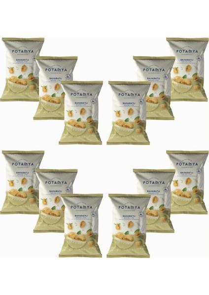 Zeytinyağlı Baharatlı Baklagil Cipsi X12