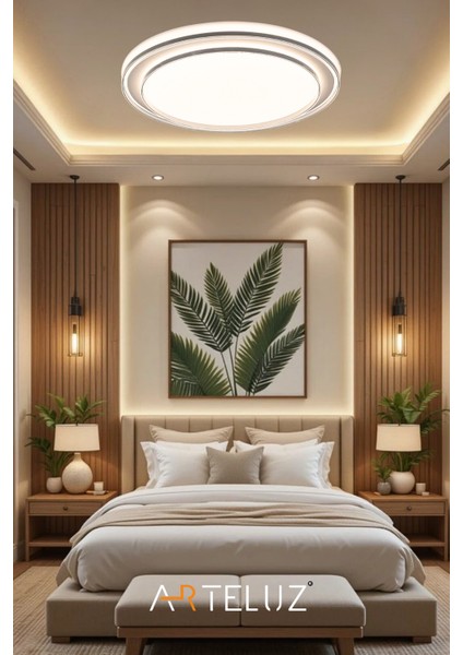 Lavinia Model Antrasit Detaylı Modern Plafonyer Avize (50 Cm, 3 Renk Işık, Kumandasız) fiyatları