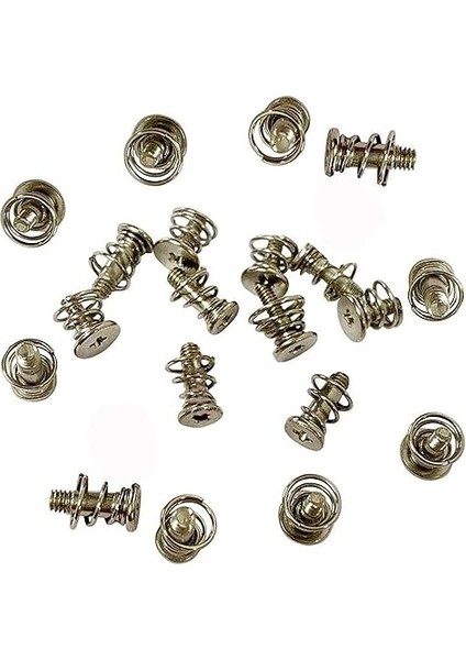 20 Adet M2 x 12 mm Yaylı Vidalar Gpu Grafik Kartı Arka Plaka Isı Emici Vidaları