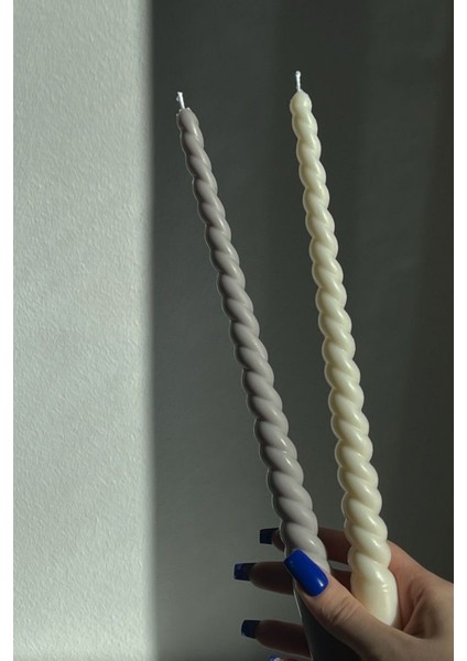 Şamdan Mum 2’li Set