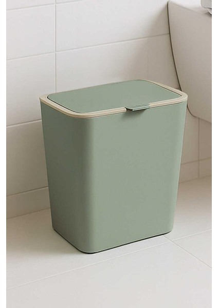 Flıp Çöp Kovası Yeşil
