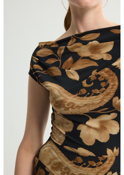 Desenli Örme Elbise Emp.khv 124L9410001 fiyatları