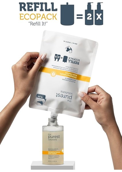 Purest Solutions Sivilce ve Siyah Nokta Karşıtı Yağlı Karma Ciltler Temizleme Jeli Ekolojik Yedek Paket 400 ml indirimleri