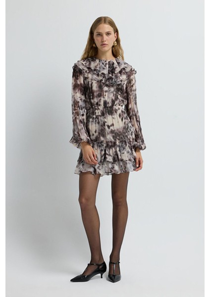 Fırfırlı Elbise Emp.murdum 12445792000