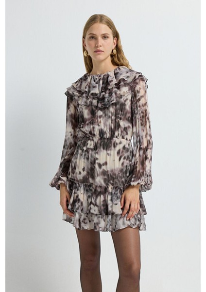 Fırfırlı Elbise Emp.murdum 12445792000 fiyatları