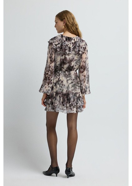 Fırfırlı Elbise Emp.murdum 12445792000