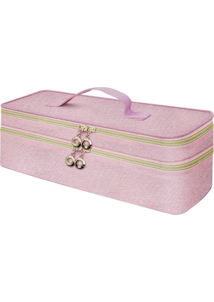 Revlon One Step Al 1.0 / Plus 2.0 Saç Şekillendirme Aleti Saklama Çantası Çift Katmanlı Polyester El Çantası - Pembe (Yurt Dışından)