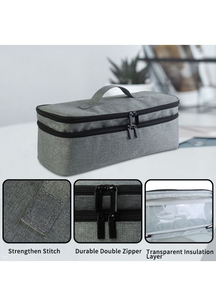 Revlon One Step Al 1.0 / Plus 2.0 Saç Şekillendirme Aleti Saklama Çantası Çift Katmanlı Polyester El Çantası - Pembe (Yurt Dışından) fırsatları