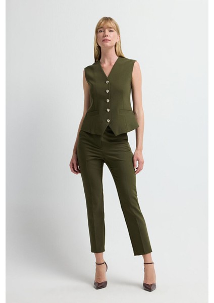 Sigaret Pantolon Haki 15345719000