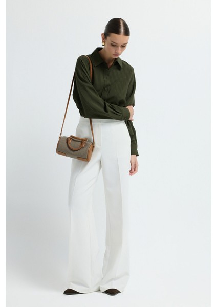 Çizgili Gömlek Kemik 13045809000 indirimleri