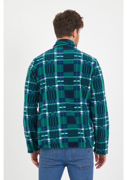 Erkek Ekose Desenli Ceket Yeşil fırsatları