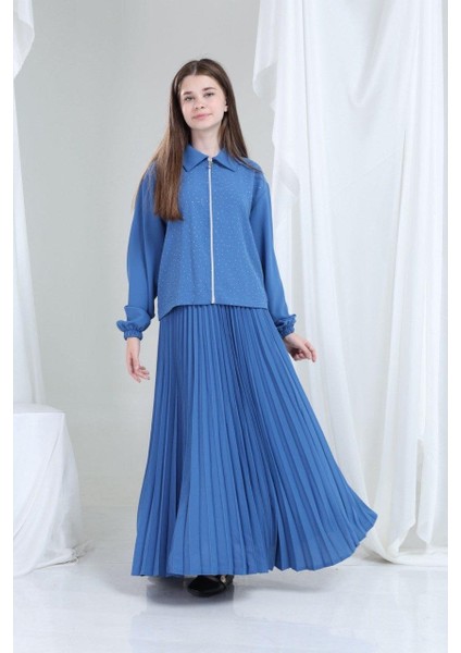 Elira Kız Çocuk Takım Mavi