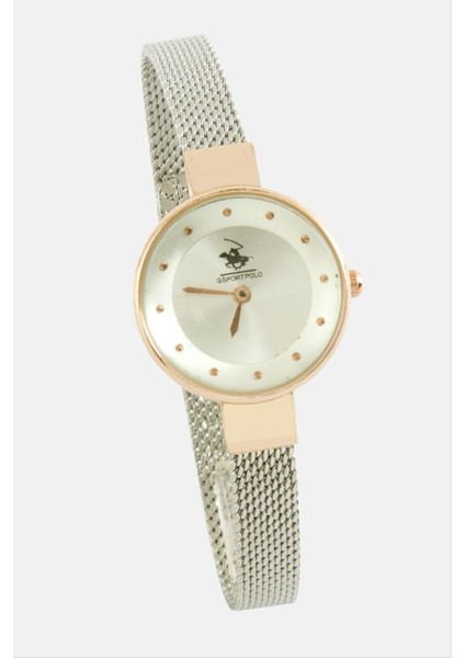 Hasır Metal Kordonlu Bayan Kol Saat