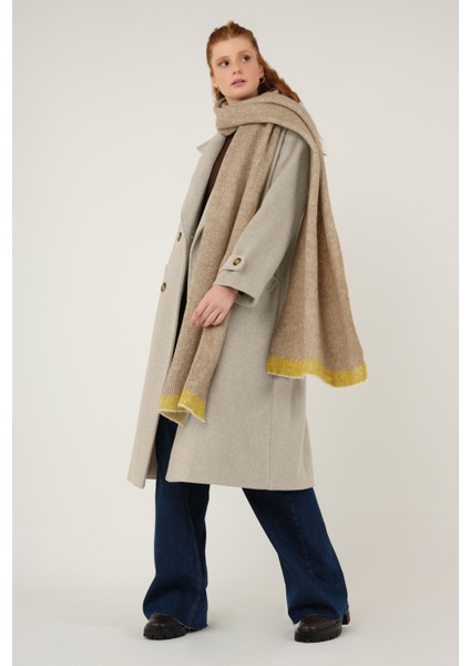 Kolu Apolet Detaylı Kaban Bej