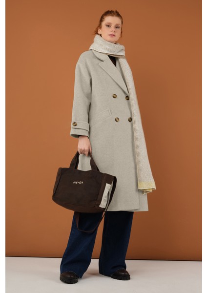 Kolu Apolet Detaylı Kaban Bej