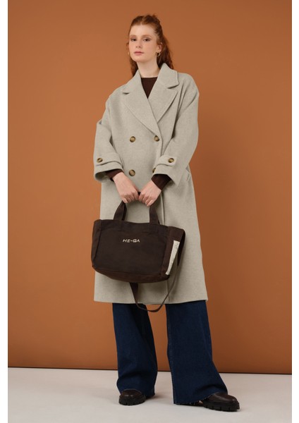 Kolu Apolet Detaylı Kaban Bej