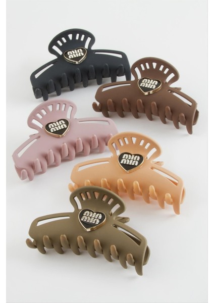 Kalp Renkli Mandal Toka 10 cm