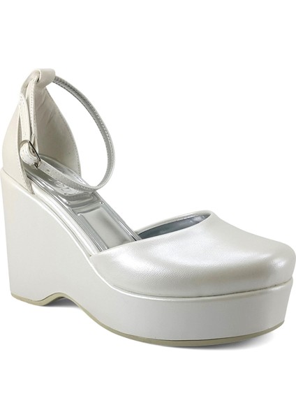 2007 25KA Kadın Abiye Ayakkabı Sedef