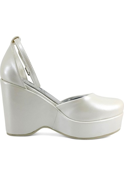 2007 25KA Kadın Abiye Ayakkabı Sedef modelleri