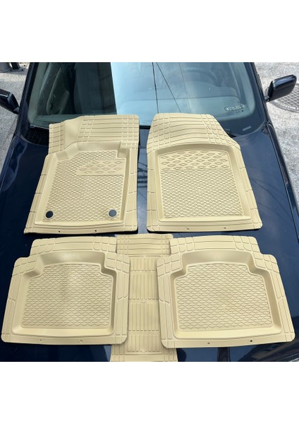 Citroen Berlingo 2009 Uyumlu 4d Havuzlu Üniversal Yeni Nesil Paspas Bej Renk Gold Seri indirimleri