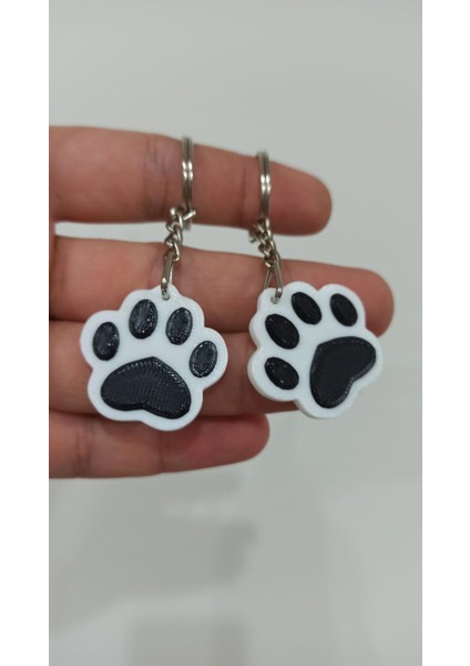 Sevimli Pati Anahtarlık Ikili