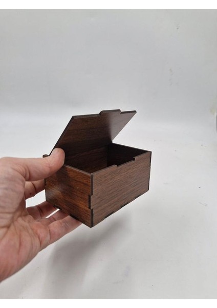 Ahşap Dekoratif Kutu 10 cm x 7 cm x 5 cm fırsatları