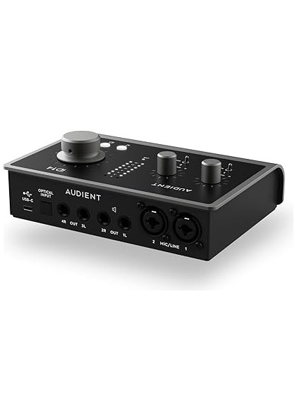 ID14 Mkıı Ses Kartı, A Sınıfı 2 Kanal Preamp (Yüksek Performanslı USB Ses Arayüzü, Usb-C Bağlantısı, Monitör Karışımı ve Monitör Panning Fonksiyonu, 2 Kulaklık Çıkışı), Siyah fiyatları