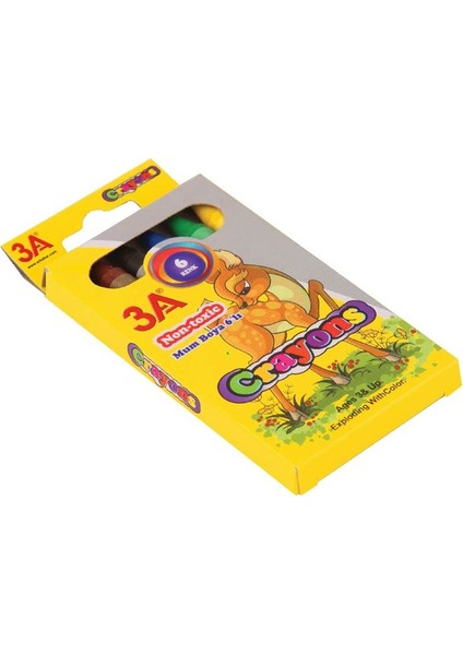 Mum Boya 6'lı 3 Adet