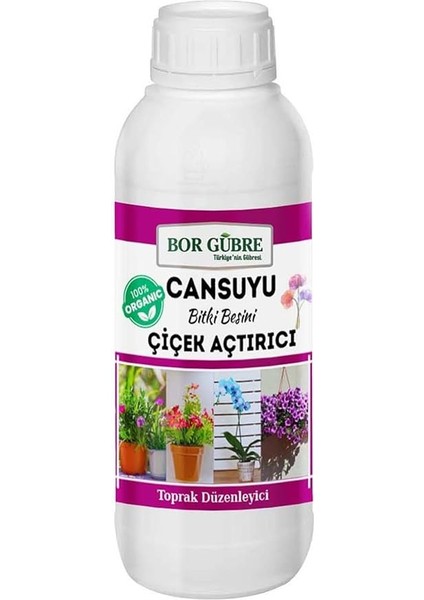 Açan Süs Bitkileri Için Can Suyu Bitki Besini Organik Sıvı Bitki Gübresi 1000ML