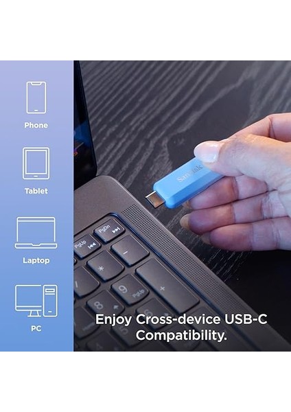 Creator Usb-C Flash Drive 256 GB (Bilgisayarlar, Tabletler ve Akıllı Telefonlar Için, USB Type-C, 400 Mb/s'ye Kadar, Otomatik Yedekleme, 3 Ay Adobe Lightroom Dahil) modelleri