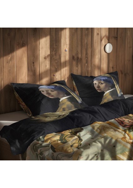 Inci Küpeli Kız & Venüs'ün Doğuşu Çift Taraflı Nevresim Takımı - 200 cm x 220 cm fiyatları