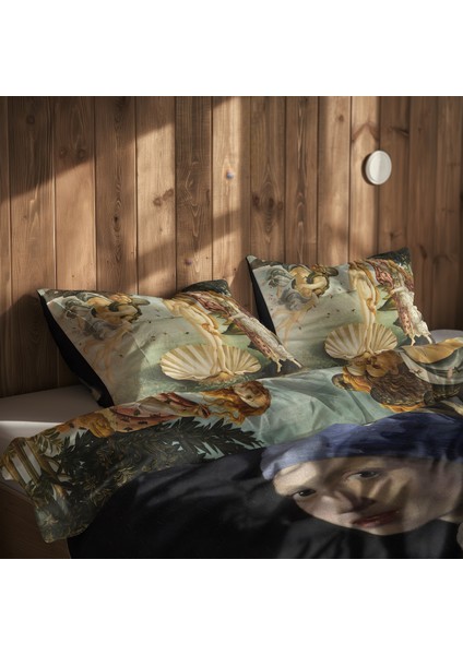 Inci Küpeli Kız & Venüs'ün Doğuşu Çift Taraflı Nevresim Takımı - 200 cm x 220 cm modelleri