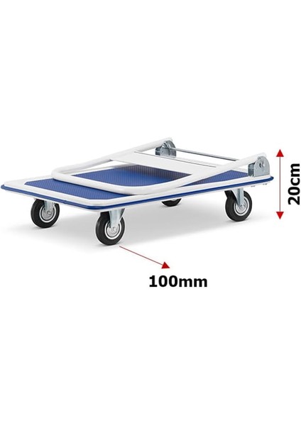 Profesyonel Katlanabilir Paket ve Koli Taşıma Arabası 150 kg fırsatları