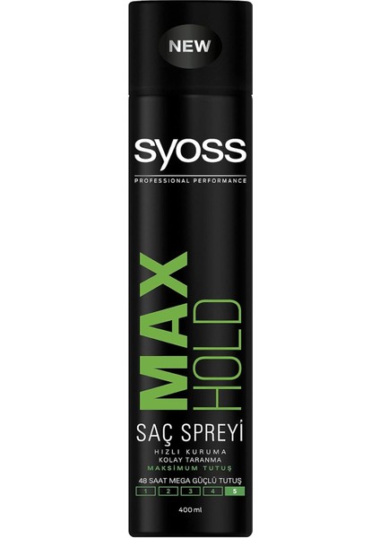 Syoss Styling Syoss Maksimum Tutuş Sprey, 400 ml fiyatları