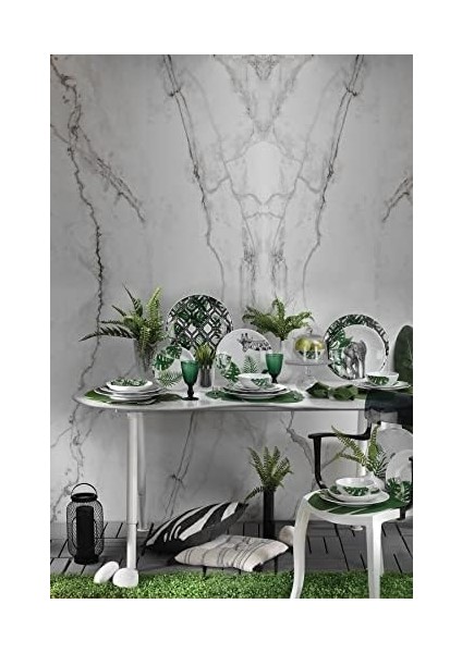 Doğadakiler 27 cm Servis Tabağı Zebra ZG27DU470102893 fiyatları