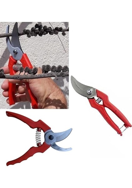 Bahçe Bağ Budama Makası Ağaç Dal Kesme Testeresi Ot Orak Çalı Tırpanı 4 Lü Bahçe Seti modelleri