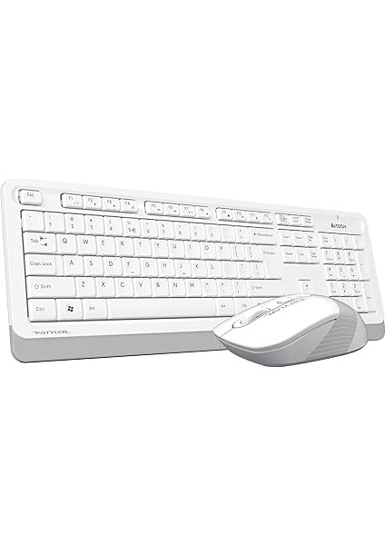 Tech FG1010 2.4g Q Türkçe Fn-Multimedya Klavye+Optik 2000DPI Mouse Beyaz Kablosuz Set fiyatları