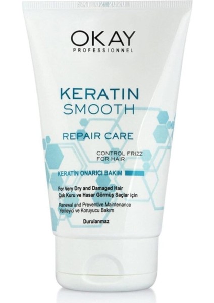 Okay Keratın Smooth Onarıcı Bakım Kremi 100ML