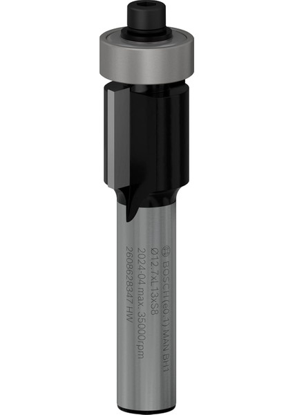 2 608 628 Aksesuarı 347 Buendigfraeser 8 Mm, D1 12,7 Mm, L 13 Mm, G 56 mm