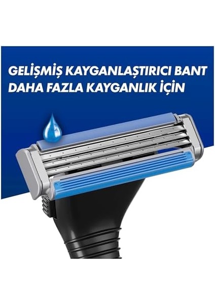 Gillette Sensor3 Tıraş Makinesi Plus 6 Bıçak modelleri
