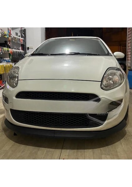 Fiat Punto 2005-2018 Uyumlu Evrensel 2 Parça Astra H Model Ön Ek Tampon Dili Lip Esnek Karlık modelleri