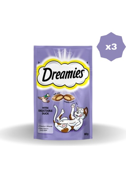 Kedi Ödül Maması Ördekli 60 gr - (3 Adet)